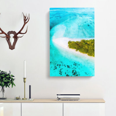 Paradise Island - Wrapped Canvas