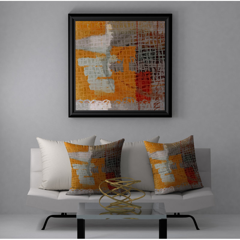 Housse de coussin carrée/insert, 18 po x 18 po