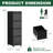 Metal Storage Filing Cabinet With Wheels, Lock And 4 Drawers-499408484