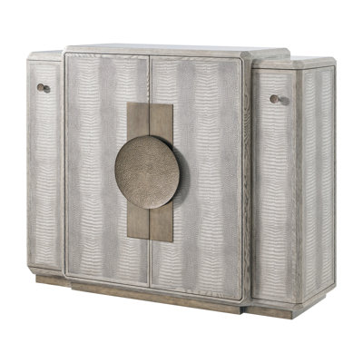 Spencer ST. James Solid Wood Bar Cabinet