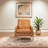 Kisner Faux Leather Accent Chair
