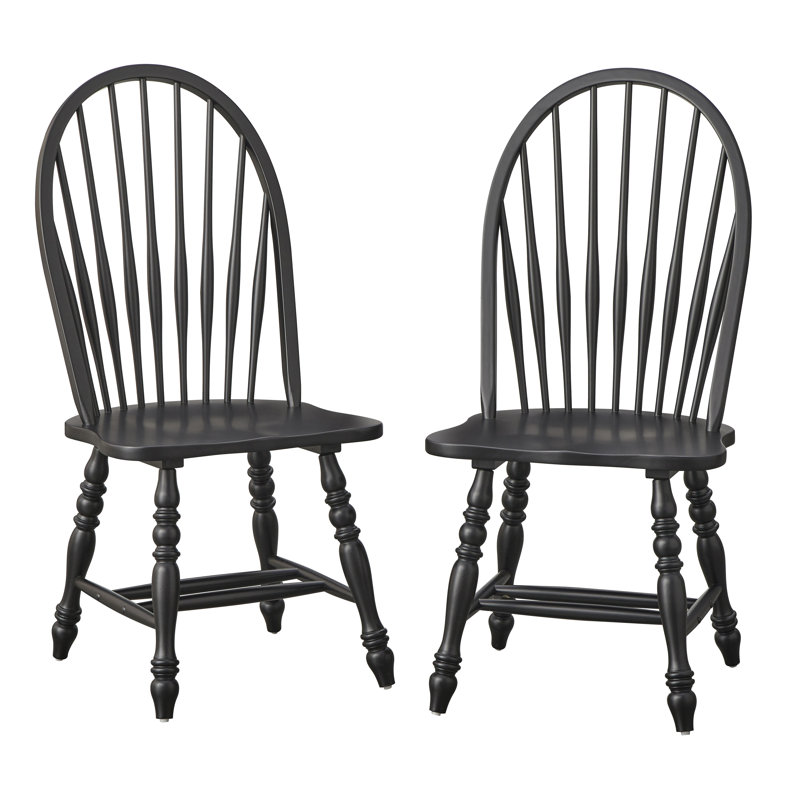 Kenya Big Windsor Chair, Black