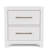 Lana Bedroom Set With White Nightstand And Dresser With Mirror-109612701