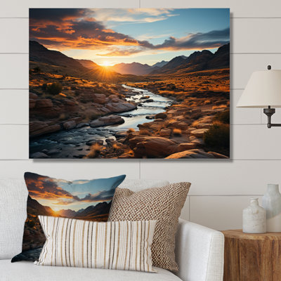 " Nevada River Landscape I "