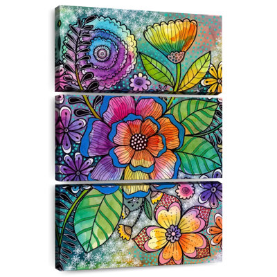 Harnek Bohemian Blooms I