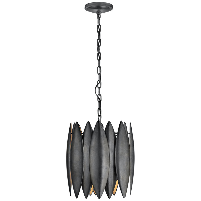 Barry Goralnick Hatton Small Chandelier, Aged Iron