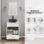 Ensemble de meuble-lavabo simple 24 po avec miroir Andoro-2118612508-2118612509