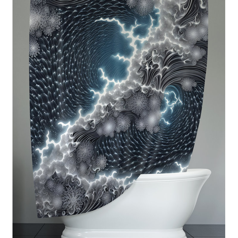 Rideau de douche Granvil, H 93 po x l 70 po