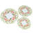 Embroidered Leaf Berries Cut-Out Table Linens