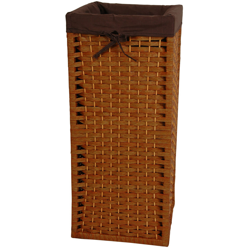 Wicker Laundry Hamper, Honey