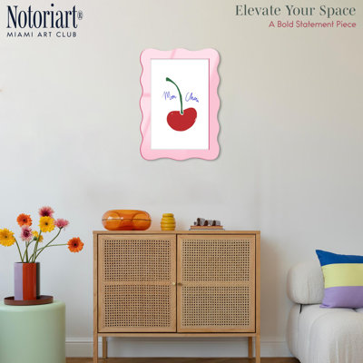 Mon Cheri Acrylic Wall Frame by NOTORIART