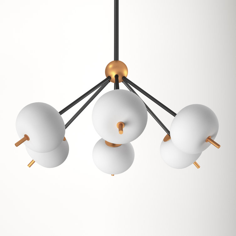 Sahrish 6 - Light Sputnik Modern Linear LED Chandelier