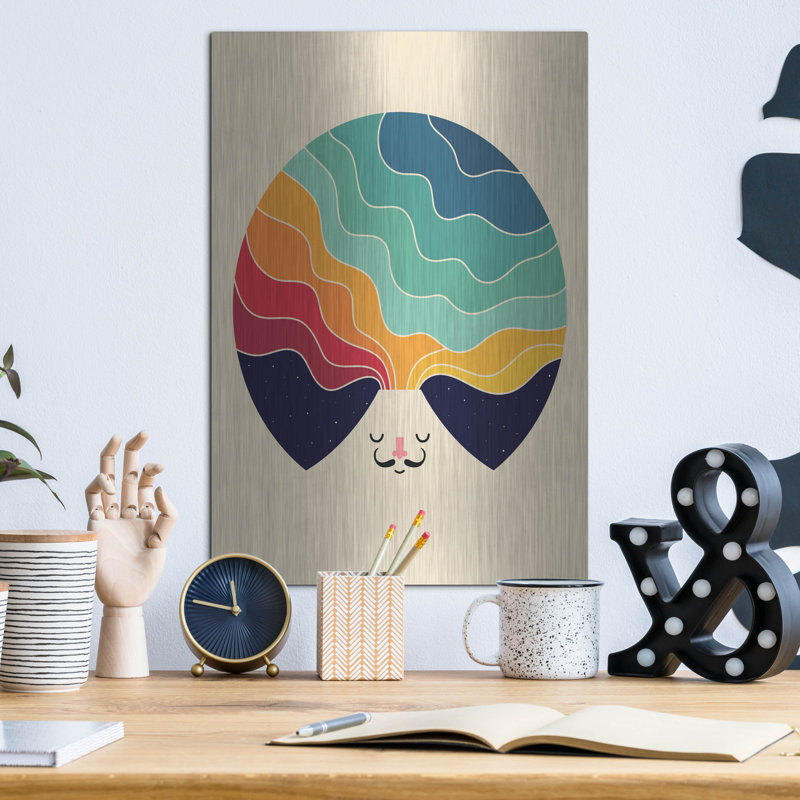 «Keep Think Creative» par Andy Westface, H 16 po x l 12 po