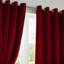 Liev Polyester Eyelet Room Darkening Thermal Curtains-37881940-37881934