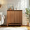 Armoire d'appoint 2 portes H 32,4 "avec tablette réglable Stanton