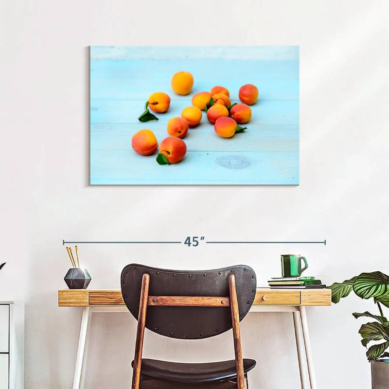 Yarlin Apricots On Table, 24" H x 36" W