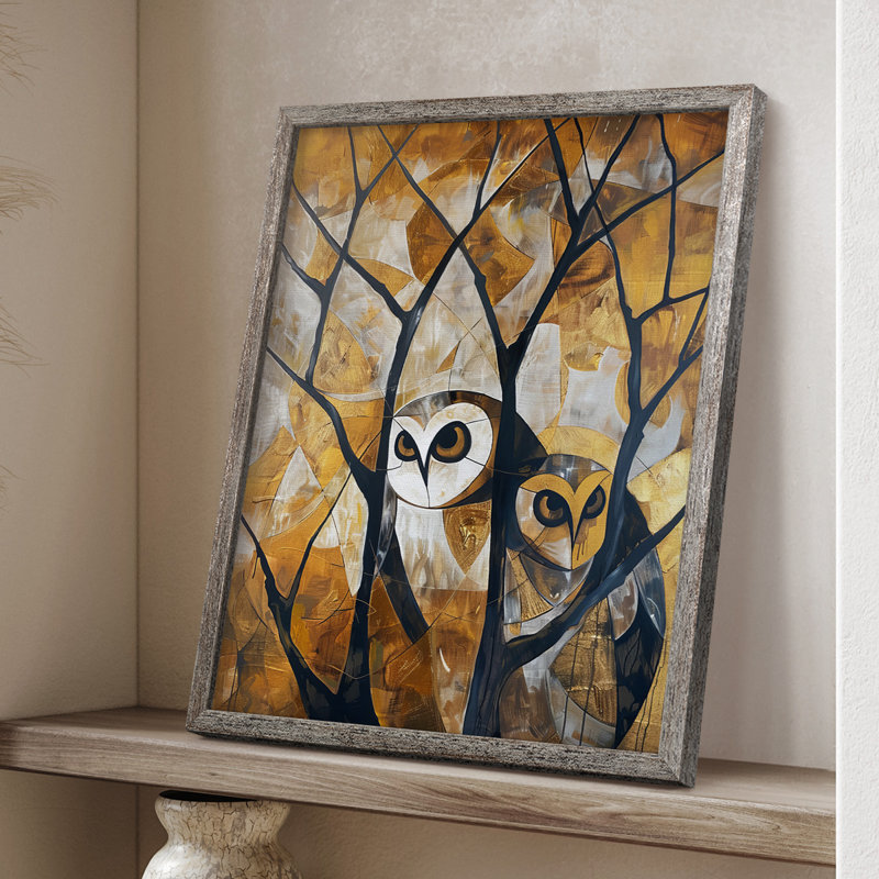 ANIMALS Series Lxxvi, reproduction encadrée - bois massif, H 15 po x l 12 po