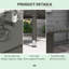 Square 50Cm L Outdoor Side Table