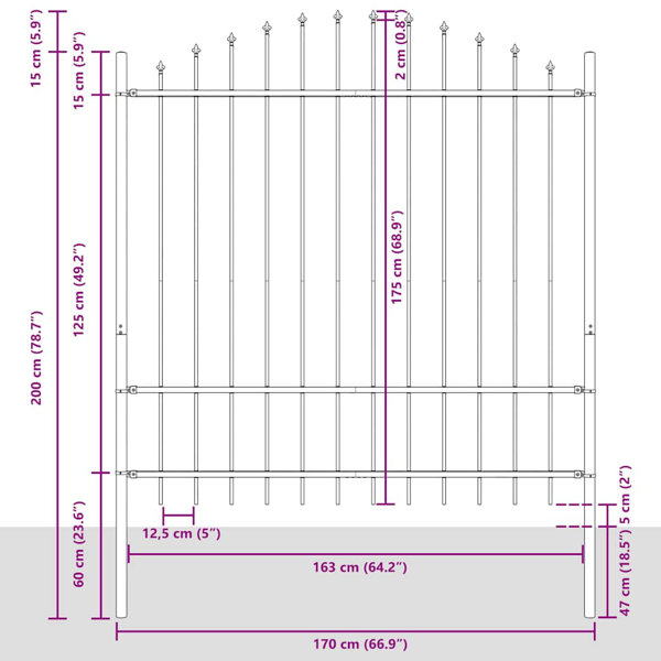 Dimensions du produit