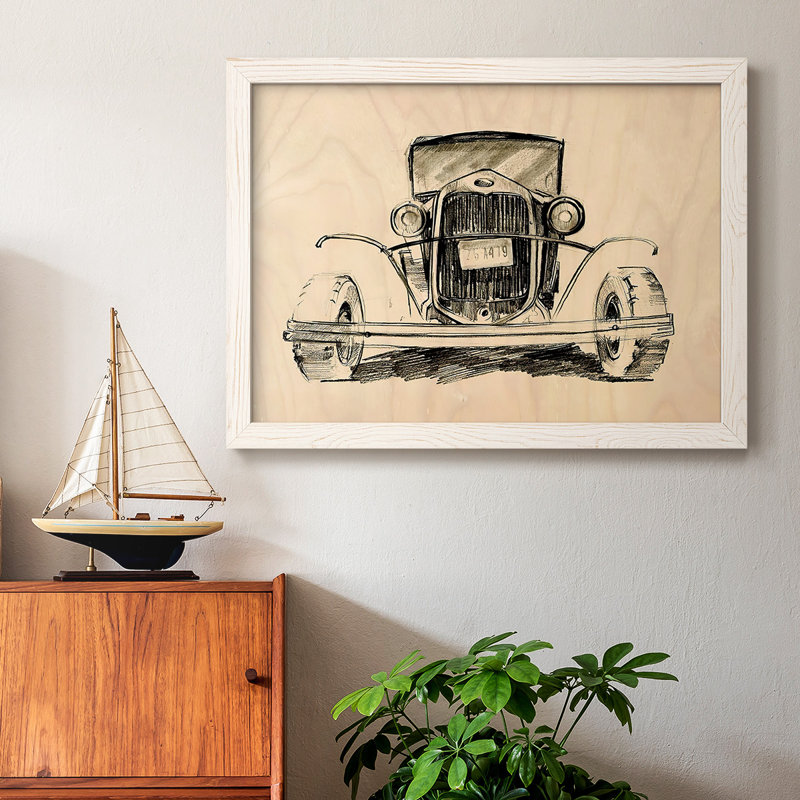 «Model a Lines II», reproduction sur toile, Blanc, H 28 po x l 42 po x P 1,5 po