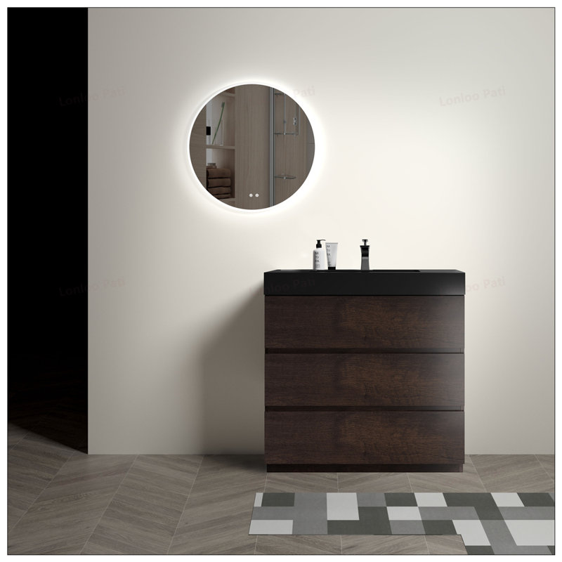 Meuble-lavabo sur pied 36 po avec lavabo, 36"