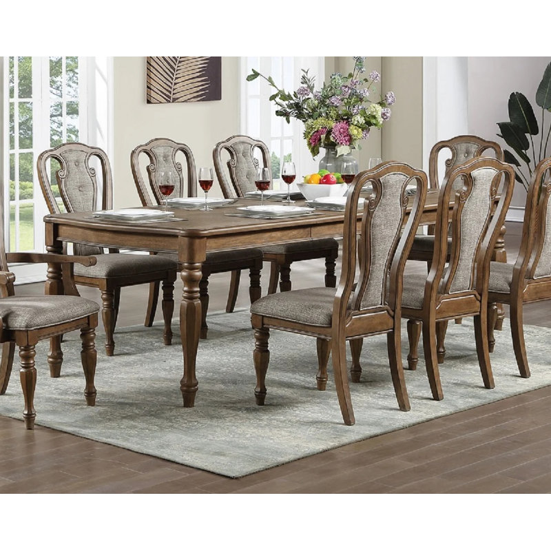 Aura Extendable Dining Table, Brown