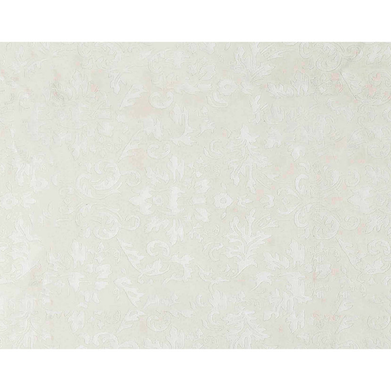 Tapis blanc de haute qualité noué à la main