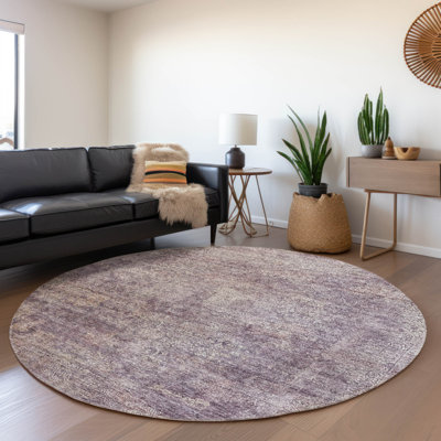 Tapis mauve lavable intérieur / extérieur Halora 