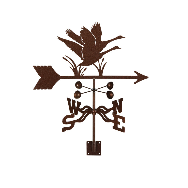 Korynta 28'' H Animals Weathervane, Post Mount