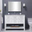 Ensemble de meuble-lavabo simple 46 po Haugland-838317644