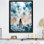 Sky Is The Limit Woman Motivation I - Motivation, art mural