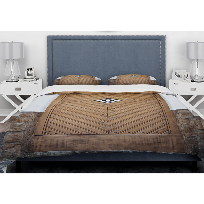 Ensemble de housse de couette Designart, Housse de couette très grand + 2 taies décoratives