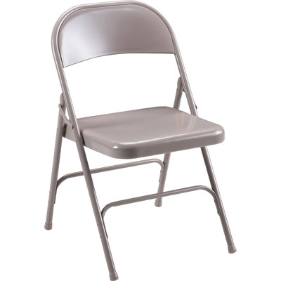 Chaise pliante empilable en acier unique