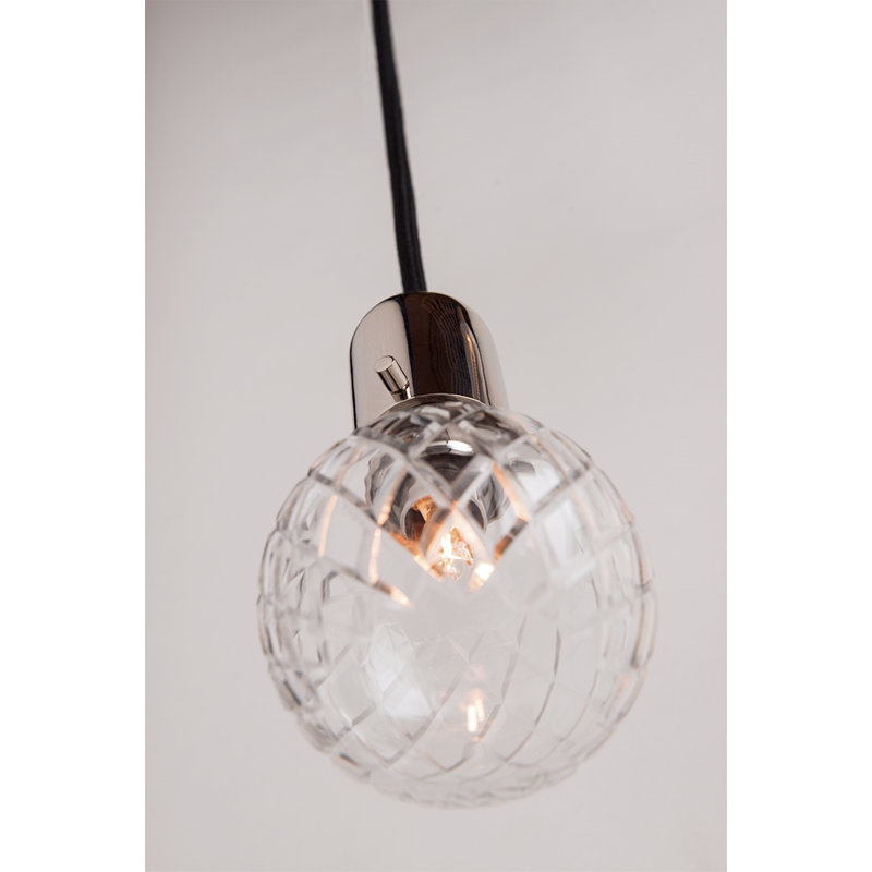 Marlow 3 - Light Cluster Pendant, Polished Nickel