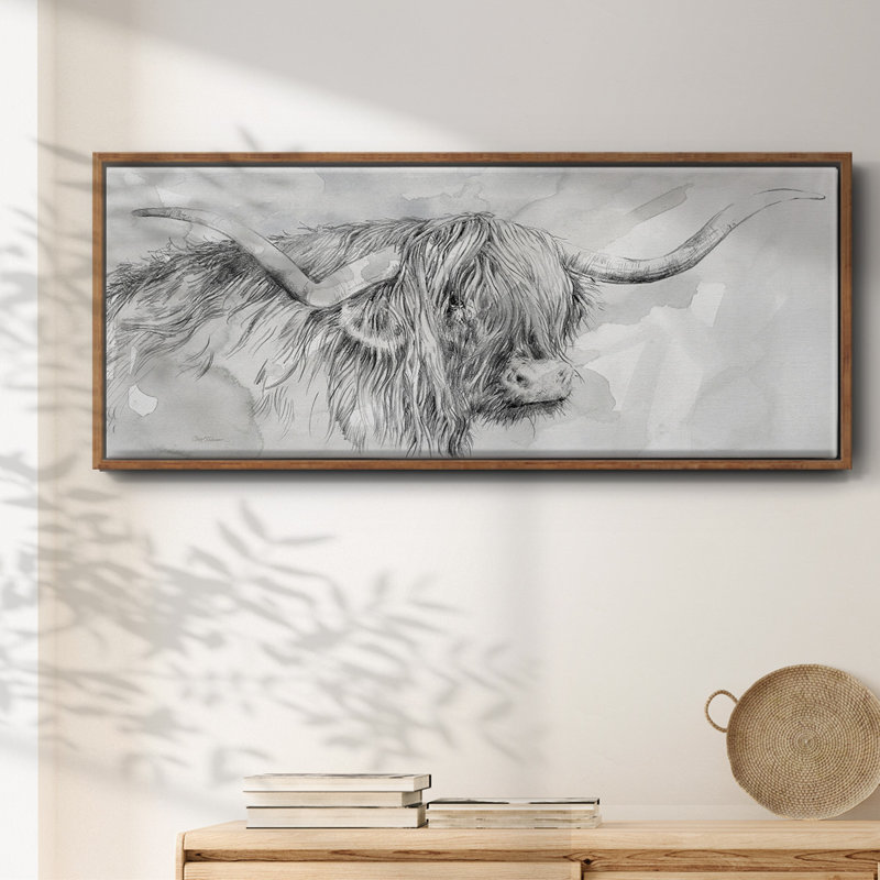 Highland Prince - toile encadrée, H 12 po x l 30 po