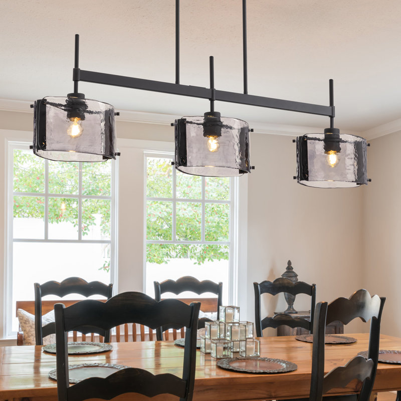 Lustre linéaire pour îlot de cuisine