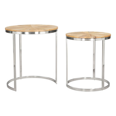 Solid Wood Nesting Coffee Table