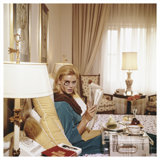Monocled Miss Print by Slim Aarons