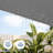 Heavy Duty UV Block Rectangular Sun Shade Sail Canopy – Outdoor Patio, Backyard & Garden Protection – 12x16FT – Dark Gray Color-126542647