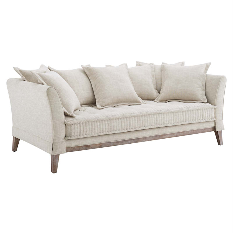 Modway Rowan Sofas, Beige 100% Polyester