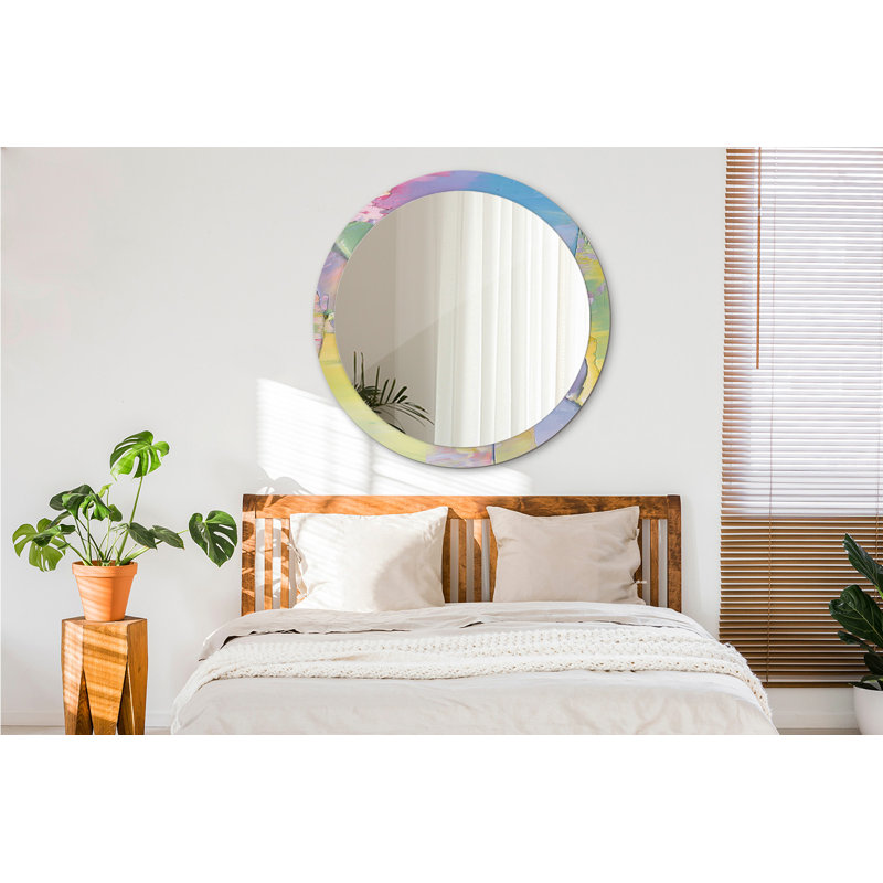 Huldar Glass Flat Wall Mirror