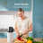 Oou White Universal Knife Block Holder Without Knives, Round Kitchen Knife Holder-123801320