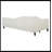 Twin Size L-Shaped Linen Daybed with Solid Wood Legs, Perfect for Modern and Functional Living Spaces-318505762-318505765