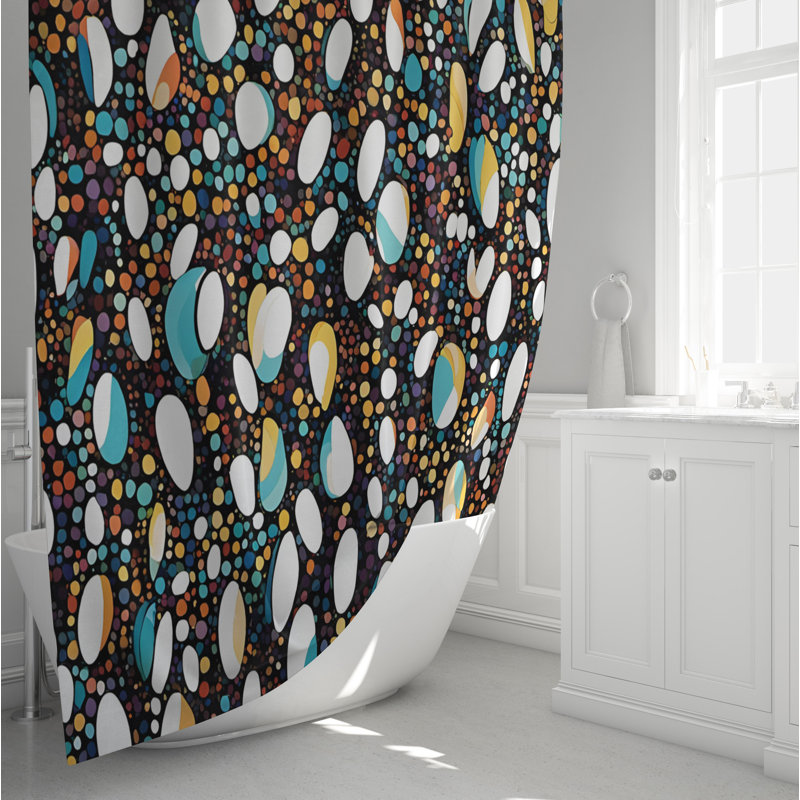 Rideau de douche SH00849, L 70 po x L 72 po