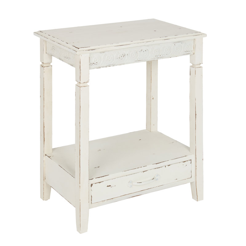 Table de bout avec rangement Holmwood