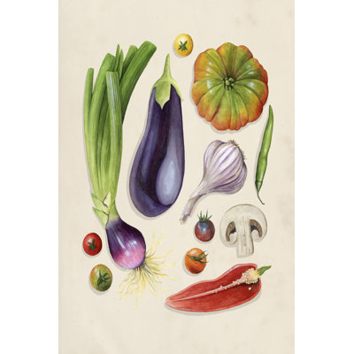 Vegetable Garden I by Grace Popp -  Painting