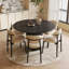 Table de salle à manger en bois franc français romantique-918007232