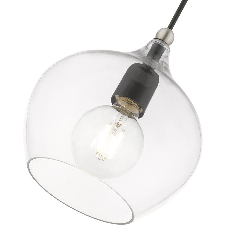 Donivin 1 - Light Single Pendant, Black