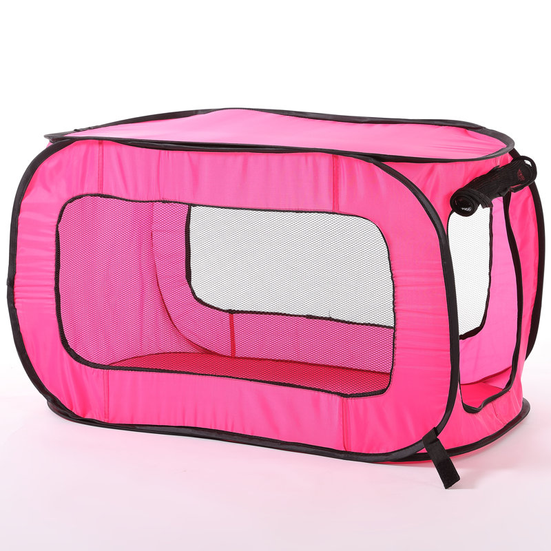 Support pour animaux Pop-up Kennel, Orange, H 25 po x l 19,5 po x P 32,5 po