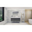 Base de meuble-lavabo simple 58,5 po mural seulement-58199416